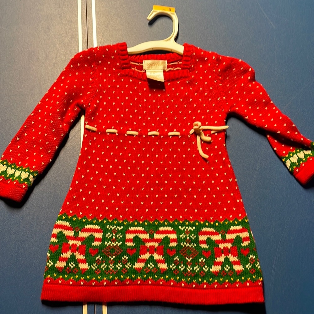 Christmas sweater dress